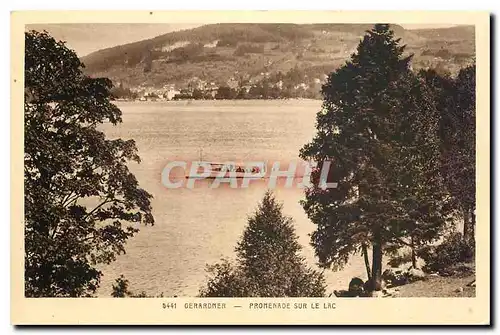 Cartes postales Gerardmer Promenade sur le Lac