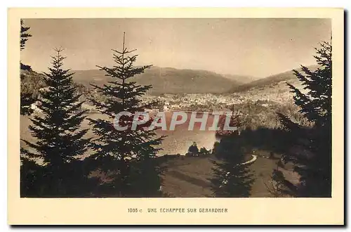 Cartes postales Une echappee sur Gerardmer