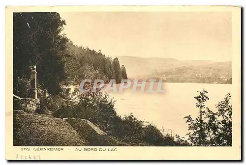 Ansichtskarte AK Gerardmer au Bord du Lac