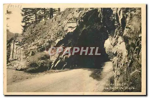 Cartes postales Gerardmer La Roche du Diable