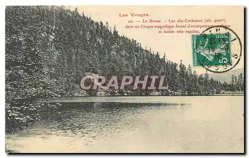 Cartes postales Les Vosges La Bresse Lac des Corbeaux dans un cirque magnifique