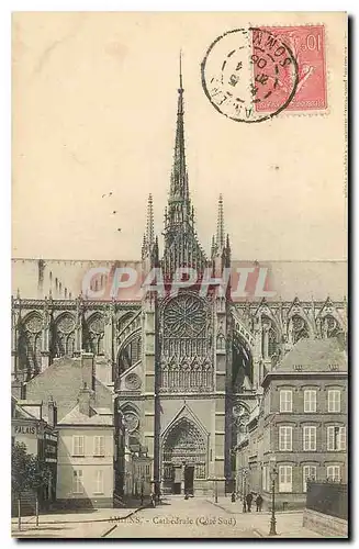 Cartes postales Amiens Cathedrale Cote Sud