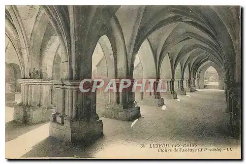 Cartes postales Luxeuil les Bains Cloitre de l'Abbaye