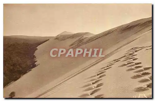 Cartes postales Toute la France Le Pyla Bassin d'Arcachon Les dunes du Pyla le soir