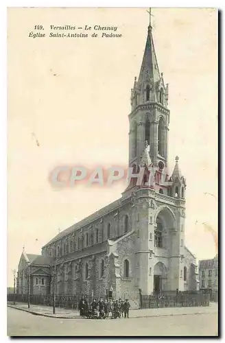 Cartes postales Versailles Le Chesnay Eglise Saint Antoine de Padoue