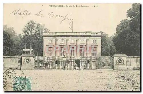 Cartes postales Versailles Entree du Petit Trianon