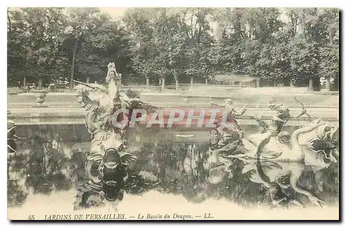 Ansichtskarte AK Jardins de Versailles La Bassin du Dragon