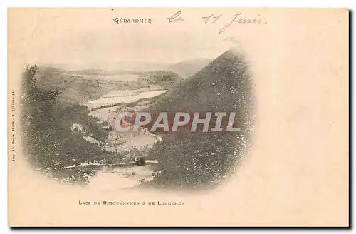 Cartes postales Gerardmer Lacs de Retournemer & de Longemer