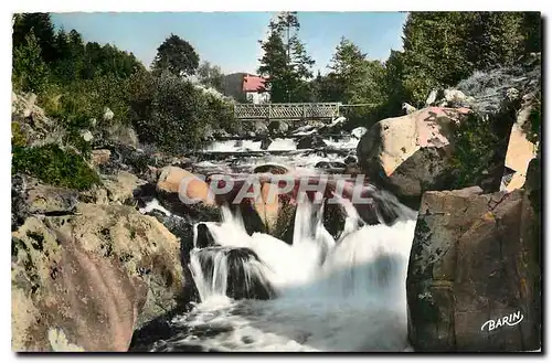 Cartes postales moderne Gerardmer Station Climatique Le Saut des Cuves et le Pont d'Amour