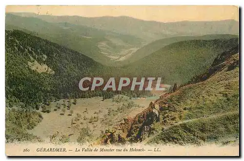 Cartes postales Gerardmer La Vallee de Munster vue du Hohneck