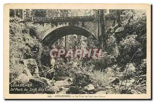 Cartes postales Gerardmer Le Pont du Saut des Cuves