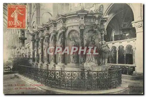 Cartes postales Reims Tombeau de saint Remi