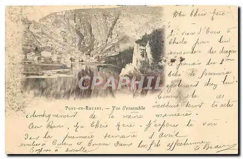 Cartes postales Pont en Royans Vue d'ensemble