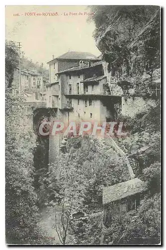 Cartes postales Pont en Royans Le pont du Picard