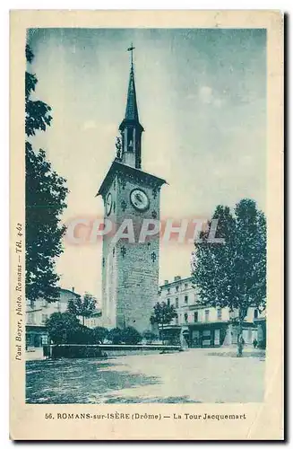 Ansichtskarte AK Romans sur Isere Drome La Tour Jacquemart