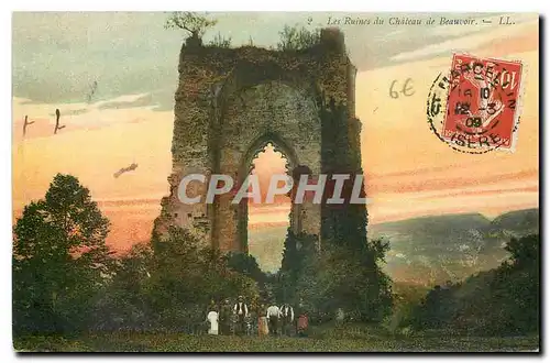Cartes postales Les Ruines du Chateau de Beauvoir