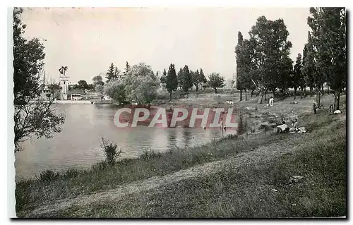 Moderne Karte Montelimar Drome Le Lac de Gournier