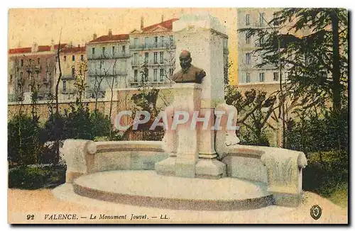 Cartes postales Valence Le Monument Jouvet