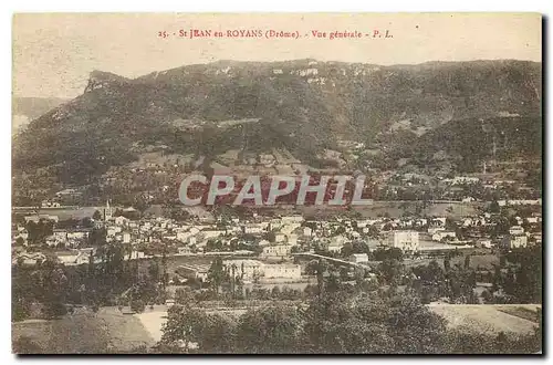 Cartes postales St Jean en Royans Drome Vue generale