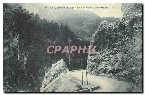 Cartes postales De Grenoble a Gap Le Col de la Croix Haute