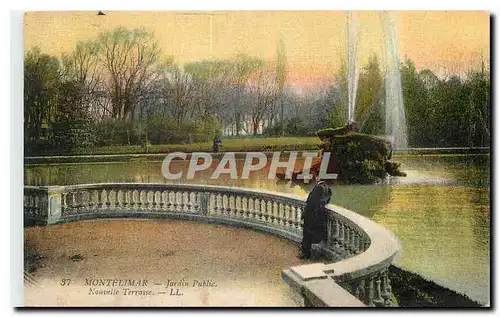 Cartes postales Montelimar Jardin public Nouvelle Terrasse