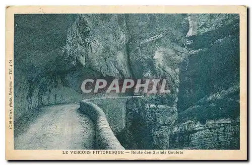 Cartes postales Le Vercors Pittoresque Route des Grands Goulets