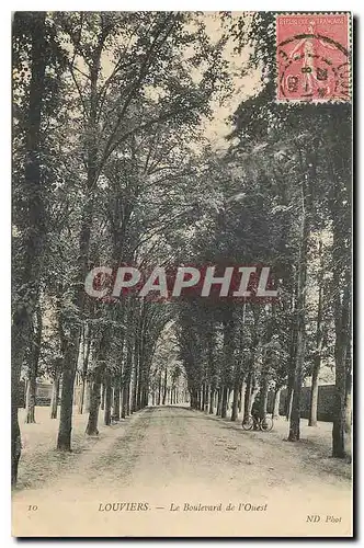 Cartes postales Louviers Le Boulevard de l'Ouest