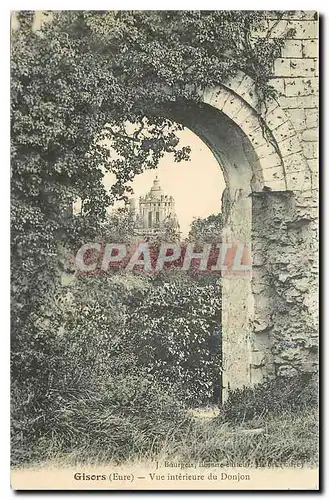 Cartes postales Gisors Eure Vue interieure du Donjon
