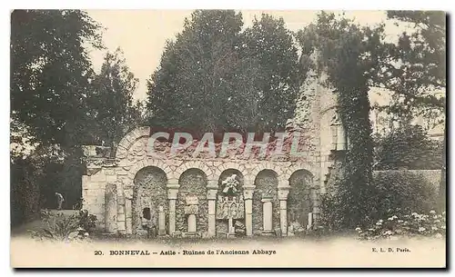 Ansichtskarte AK Bonneval Asile Ruines de l'Ancienne Abbaye