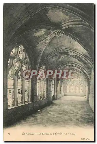 Cartes postales Evreux Le Cloitre de l'Eveche