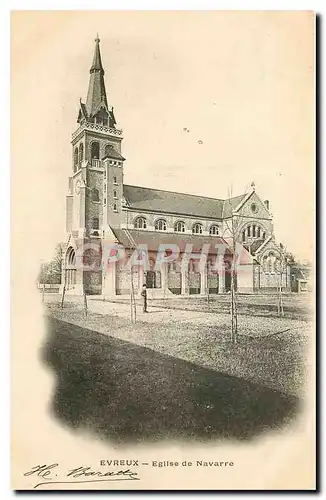 Cartes postales Evreux Eglise de Navarre