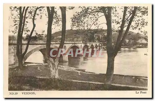 Cartes postales Vernon Le Pont