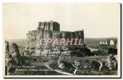 Ansichtskarte AK Les Andelys Ruines du Chateau Gaillard