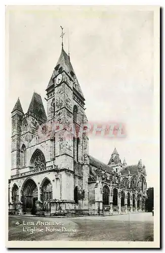 Cartes postales Les Andelys L'Eglise Notre Dame