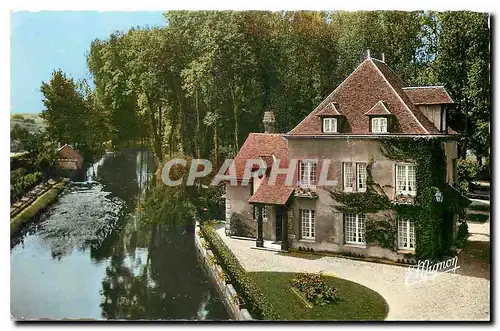 Moderne Karte Dreux E et L Ses Environs Petit Moulin du Cherisy