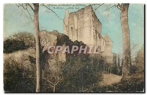 Cartes postales Chateau de Nogent le Rotrou E et L Cote Sud