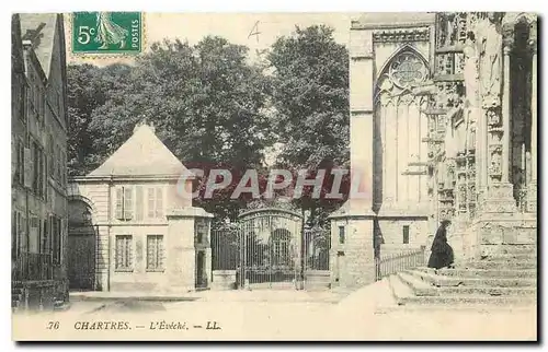 Cartes postales Chartres l'Eveche