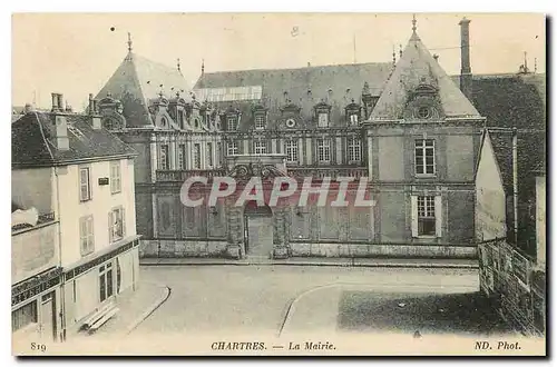 Cartes postales Chartres La Mairie