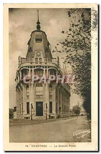 Ansichtskarte AK Chartres La Grande Poste