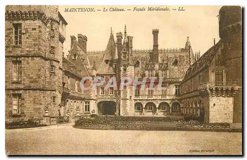 Ansichtskarte AK Maintenon Le Chateau Facade Meridionale