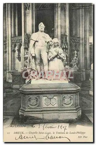 Cartes postales Dreux Chapelle Saint Louis le Tombeau de Louis Philippe