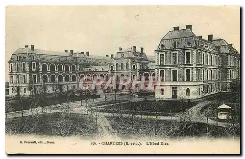 Ansichtskarte AK Chartres E et L L'Hotel Dieu