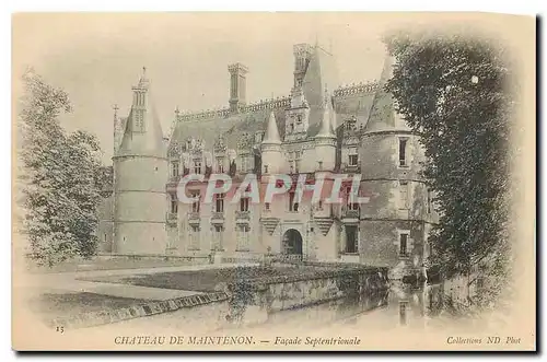 Ansichtskarte AK Chateau de Maintenon Facade septentrionale