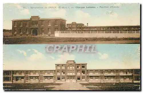 Ansichtskarte AK Sanatorium de Dreux E et L Clinique Laennec Pavillon d'Entree Pavillon Pasteur Isoles Administra