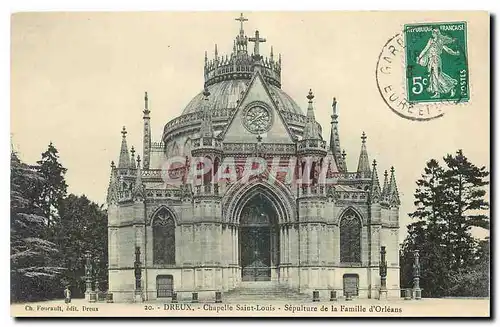 Ansichtskarte AK Dreux Chapelle Saint Louis Sepulture de la Famille d'Orleans