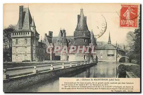 Ansichtskarte AK Chateau de Maintenon cote Sud