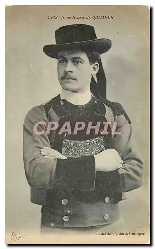 Cartes postales Jeanne Homme de Quimper Folklore