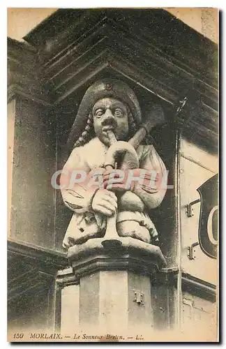Cartes postales Morlaix Le Sonneur Breton