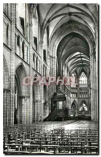 Cartes postales moderne Cathedrale de St Pol de Leon Finistere Nef Centrale