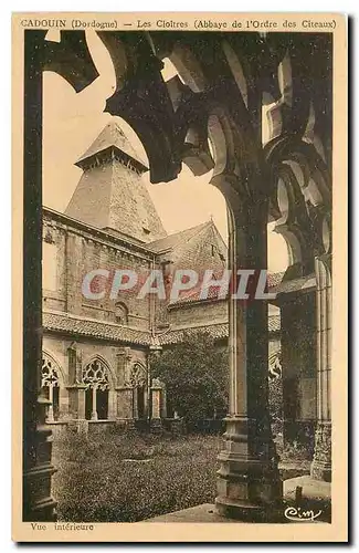 Cartes postales Cadouin Dordogne Les Cloitres Abbaye de l'Orde des Citeaux